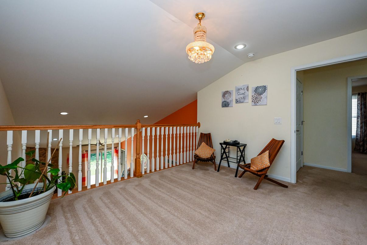 Chandelier, Interior, Recessed Lighting