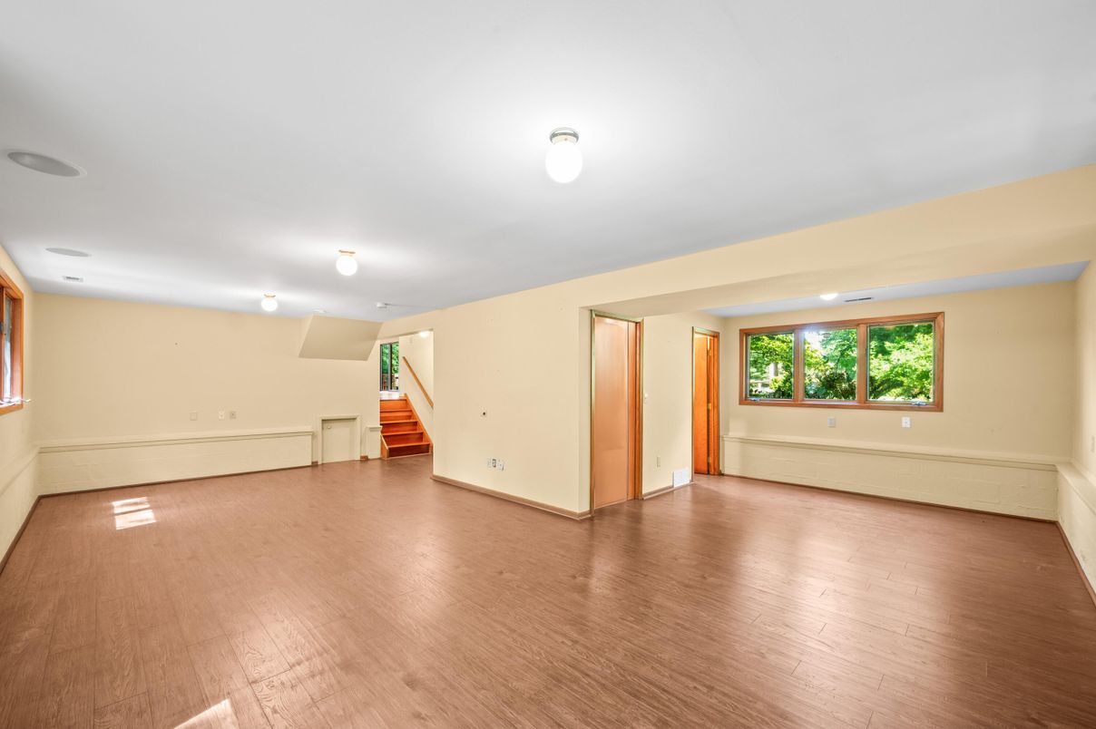 Empty room, Interior, Wood Texture Flooring