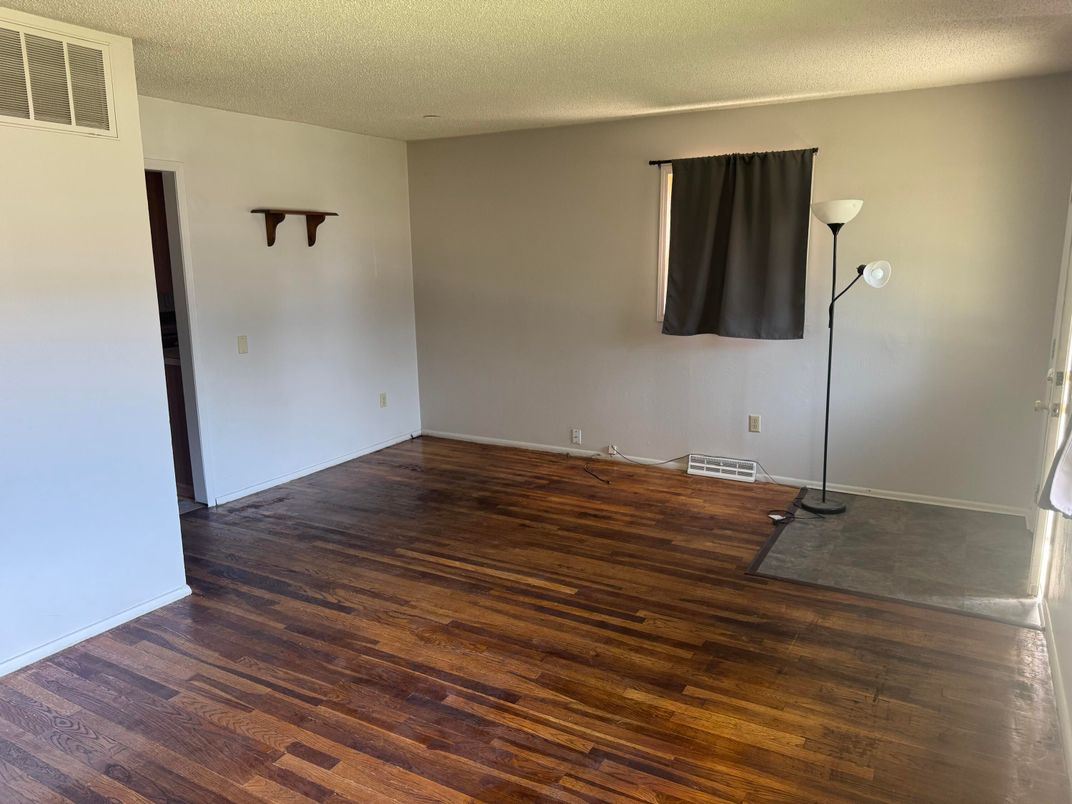 Empty room, Interior, Wood Texture Flooring