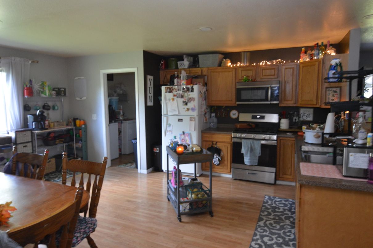 Dining room, Interior, Kitchen, Wood Texture Flooring