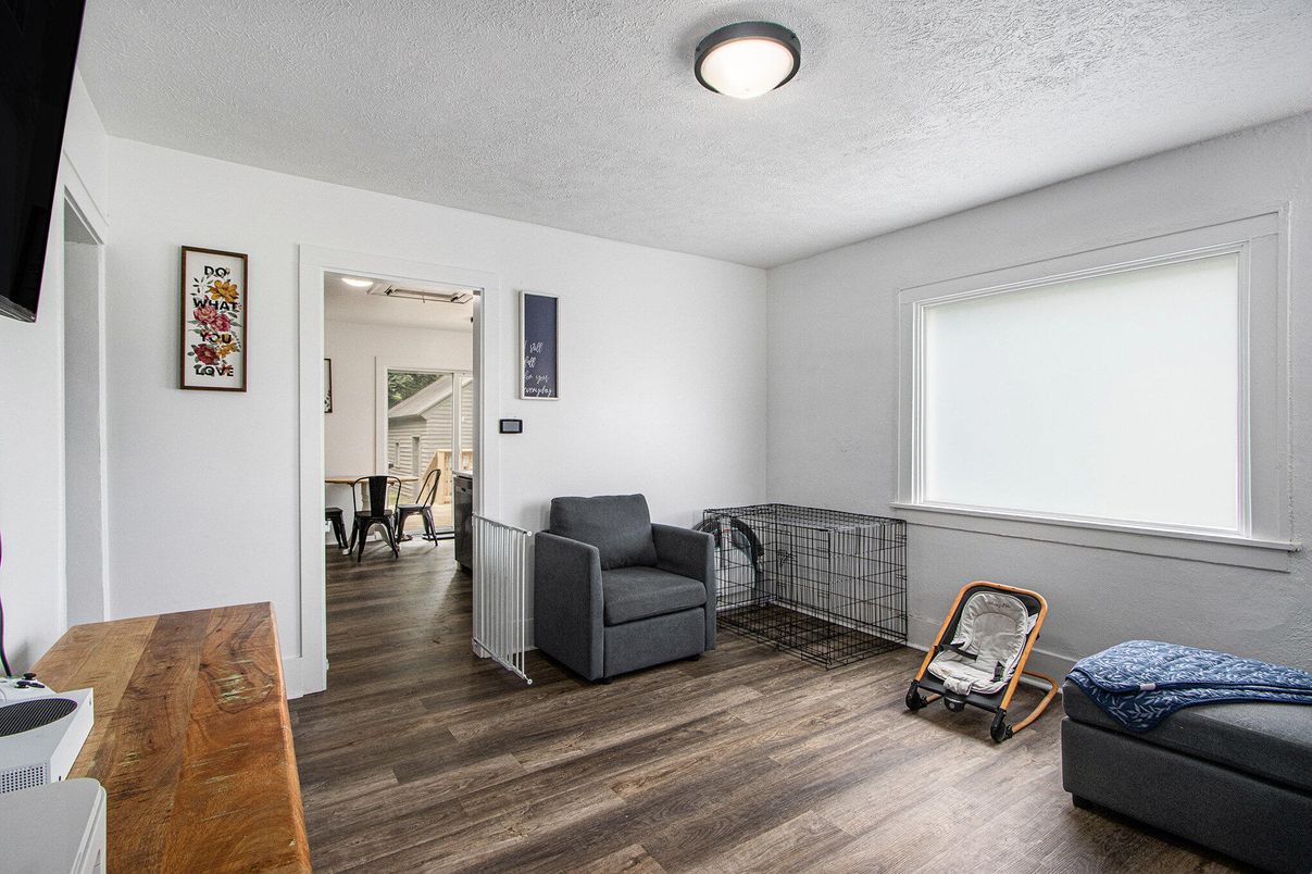 Dining room, Interior, Wood Texture Flooring