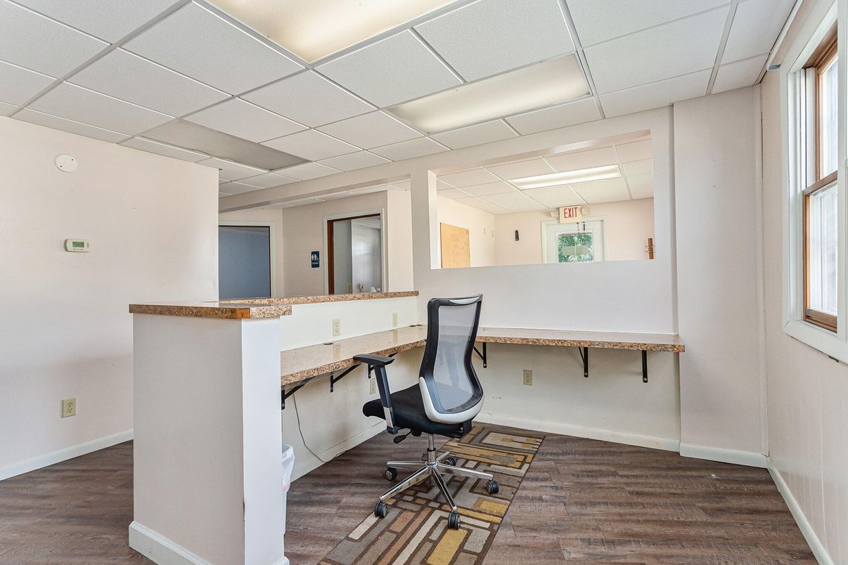 Home Office, Interior, Wood Texture Flooring