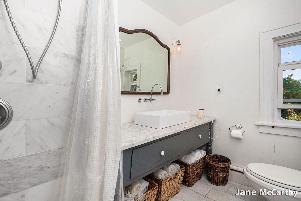 Bathroom, Interior, Marble Walls