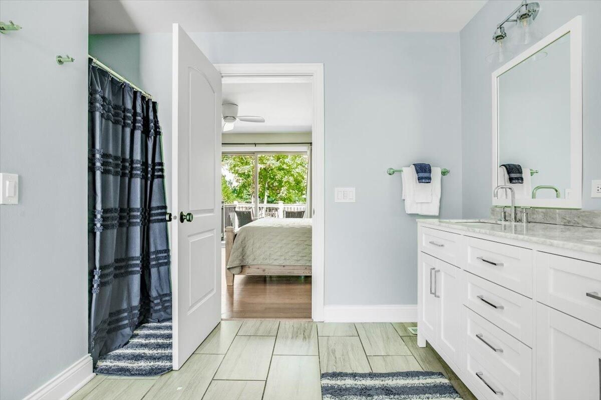 Bathroom, Bedroom, Interior, Wood Texture Flooring