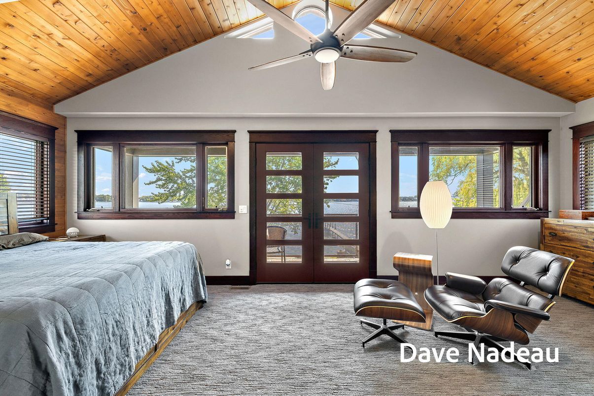 Bedroom, Interior, Wooden Ceilings