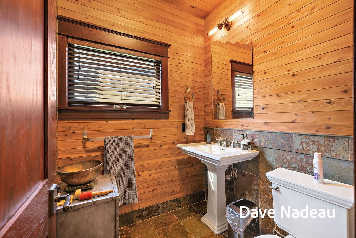 Bathroom, Interior, Wooden Ceilings, Wooden Walls