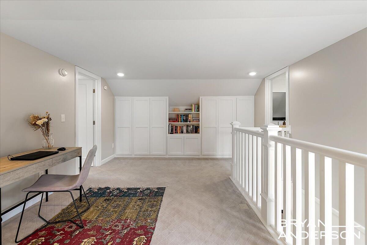 Home Office, Interior, Recessed Lighting