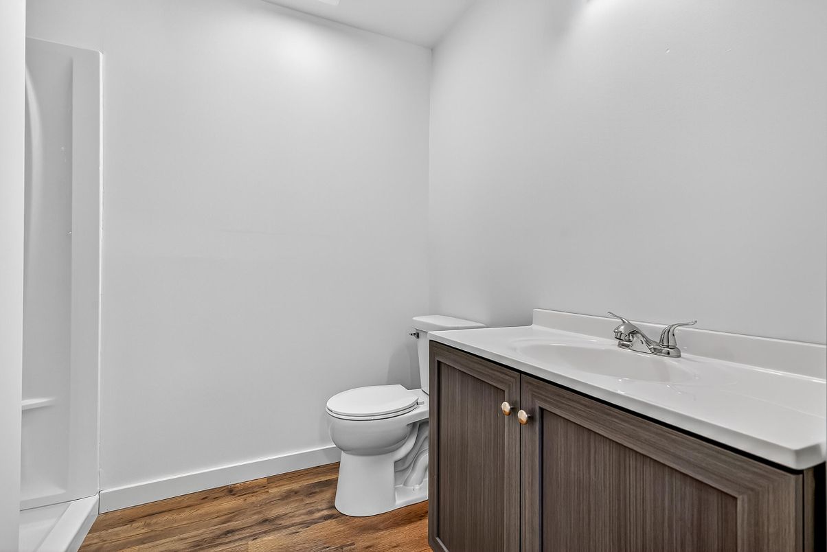 Bathroom, Interior, Wood Texture Flooring