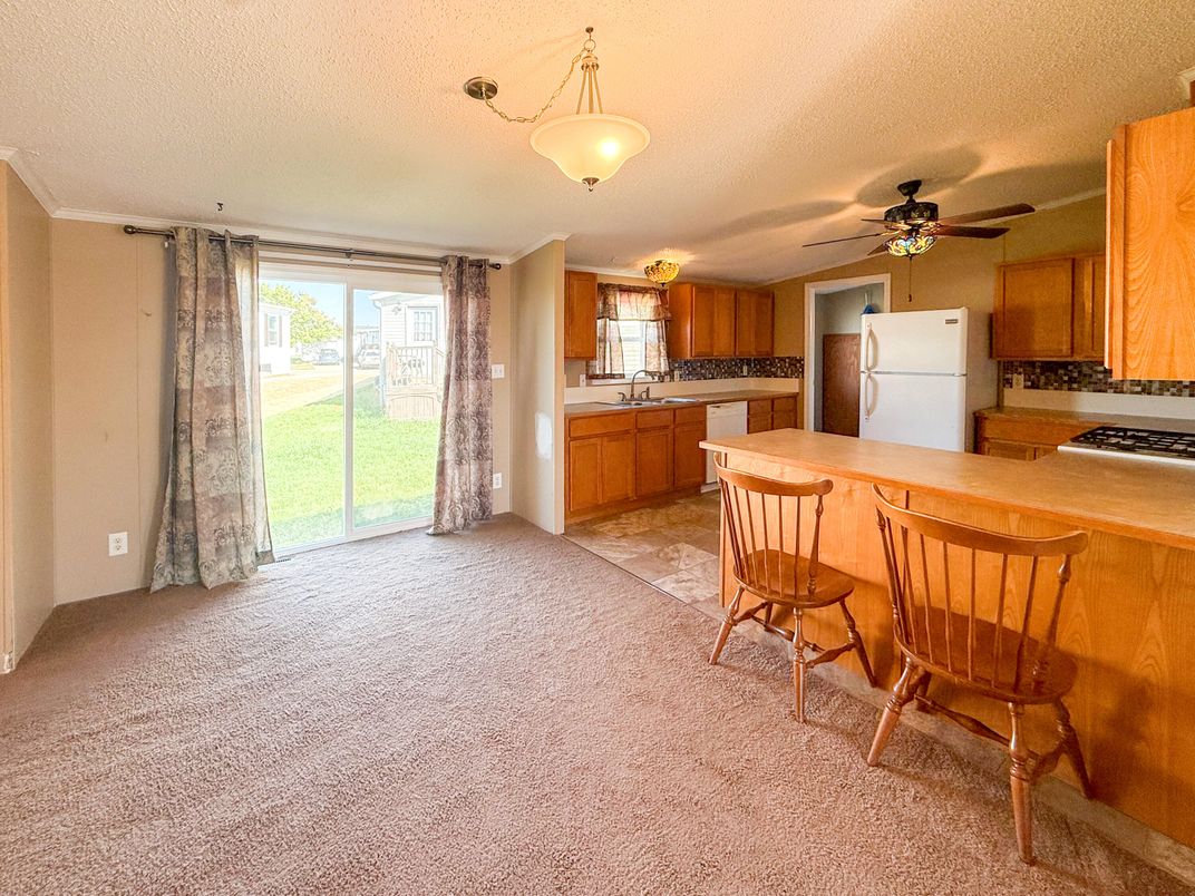 Empty room, Interior, Kitchen