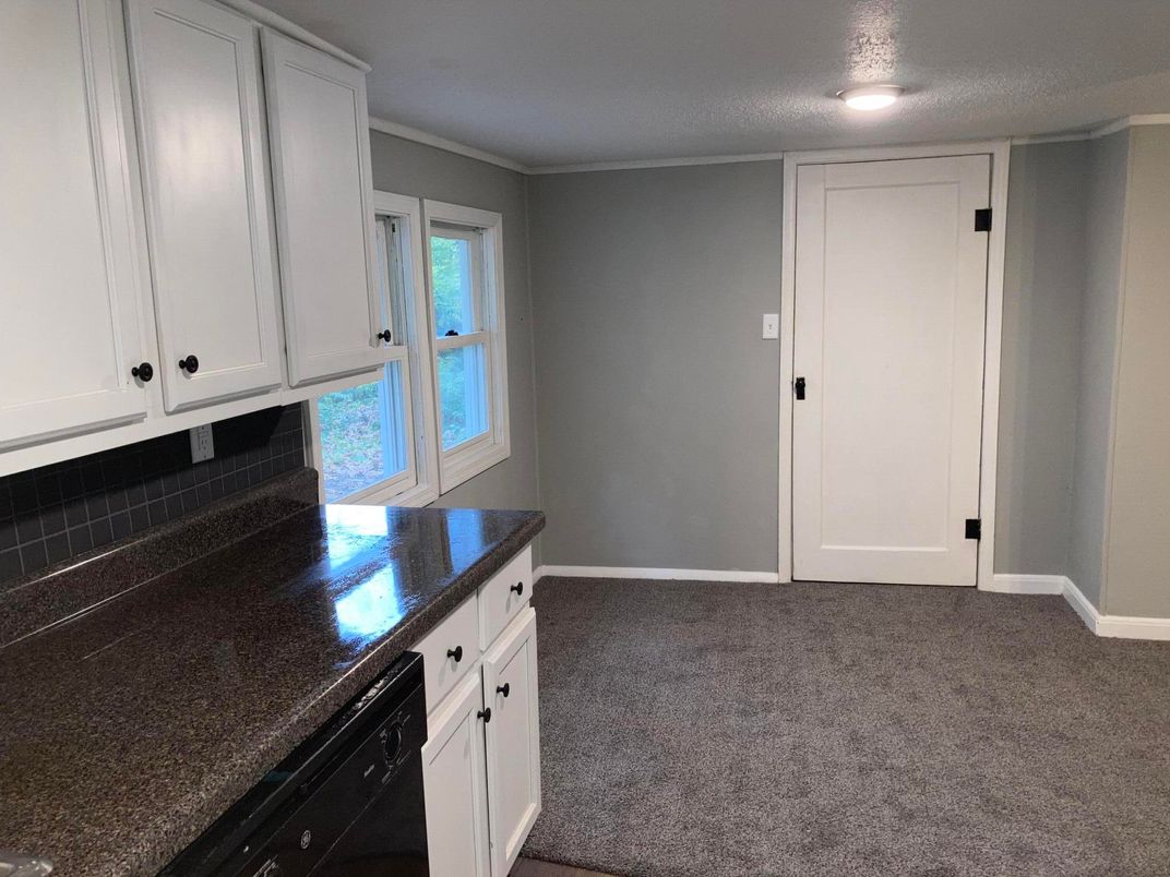 Empty room, Interior, Kitchen