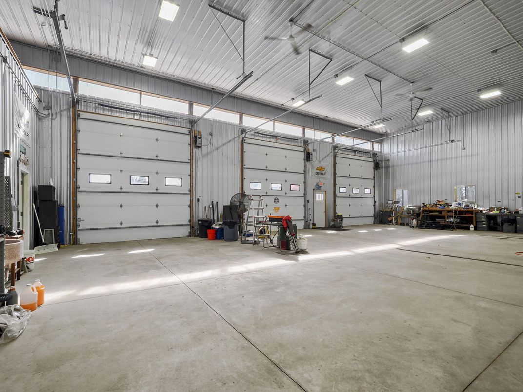 Garage, Interior, Recessed Lighting
