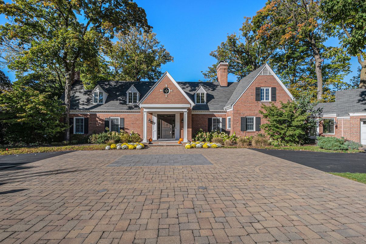 Exterior, Facade, Brick Facade, French Provincial