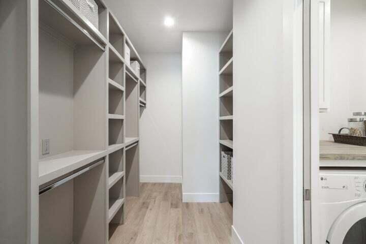 Interior, Recessed Lighting, Walk-in Closets, Wood Texture Flooring