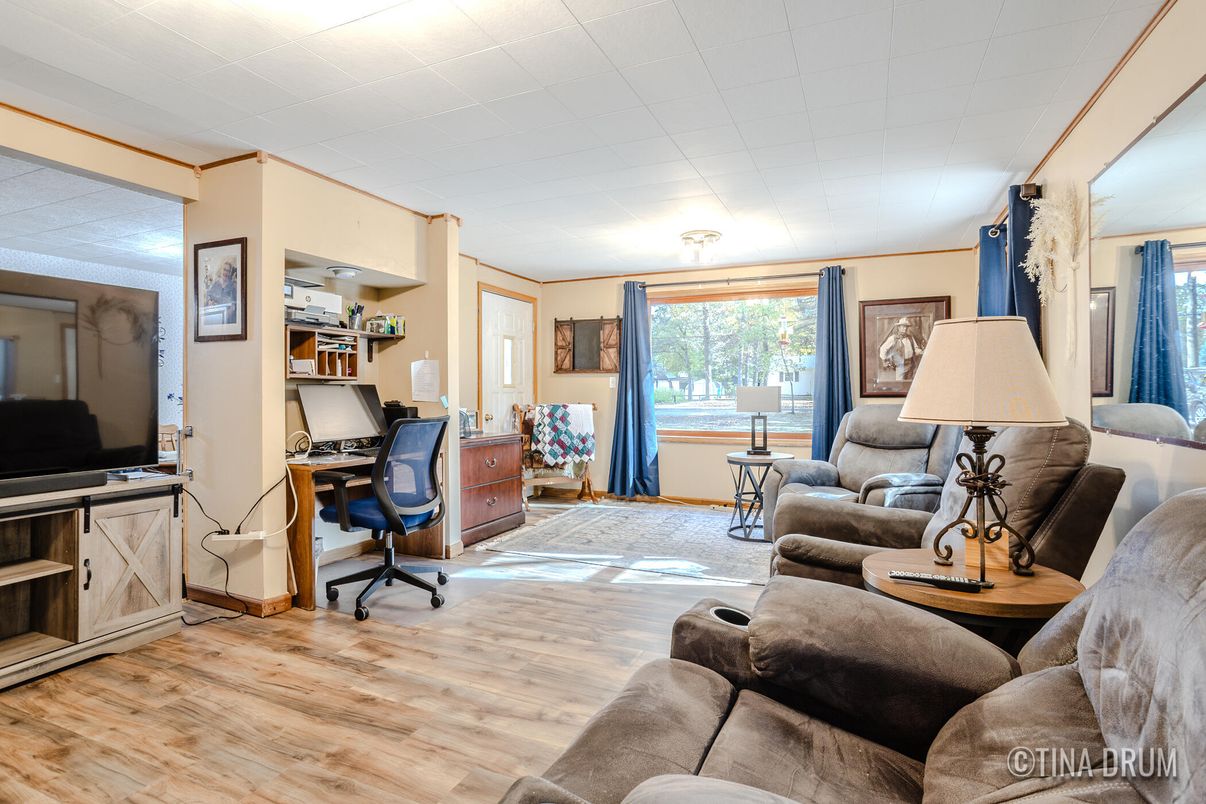 Home Office, Interior, Living room, Wood Texture Flooring