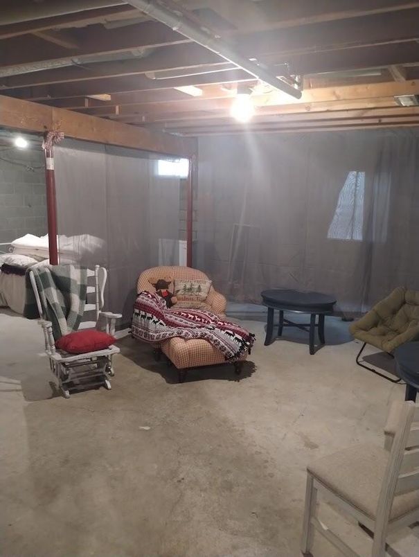 Interior, Wooden Beams