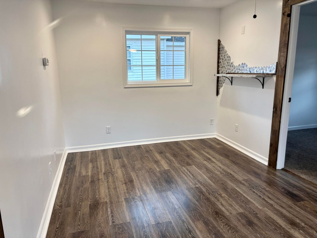 Empty room, Interior, Wood Texture Flooring