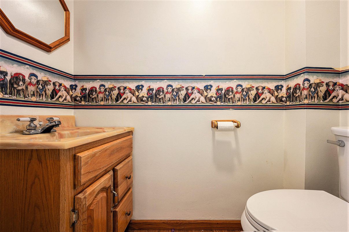 Bathroom, Interior, Wood Texture Flooring