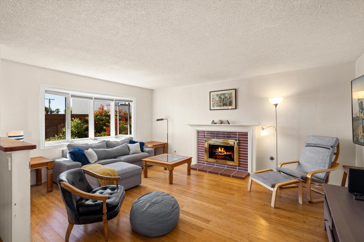 Fireplace, Interior, Living room, Wood Texture Flooring