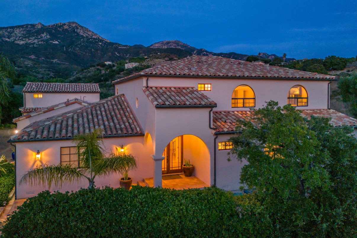 Exterior, Facade, Spanish Mediterranean