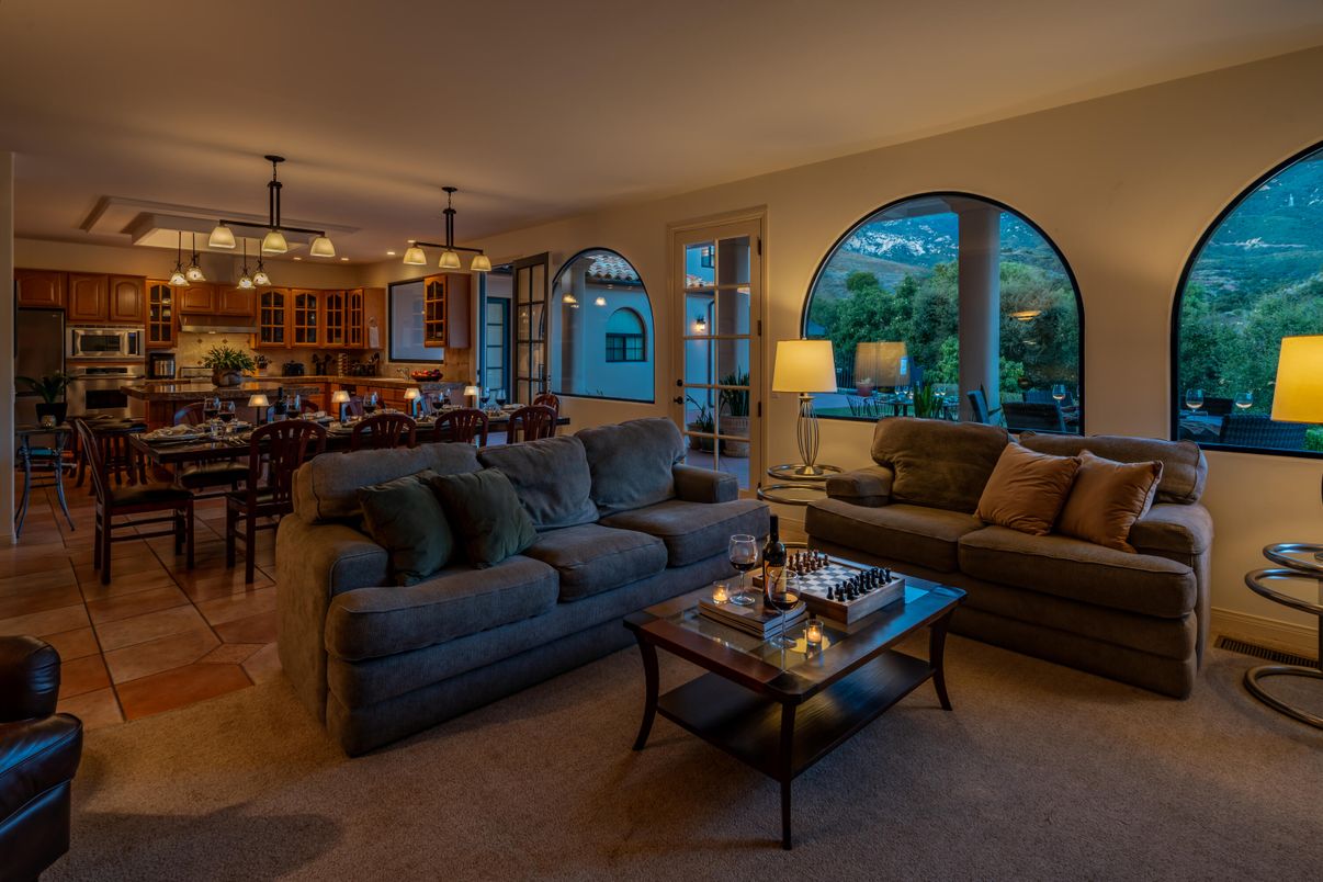 Dining room, Interior, Kitchen, Living room, Pendant Lights