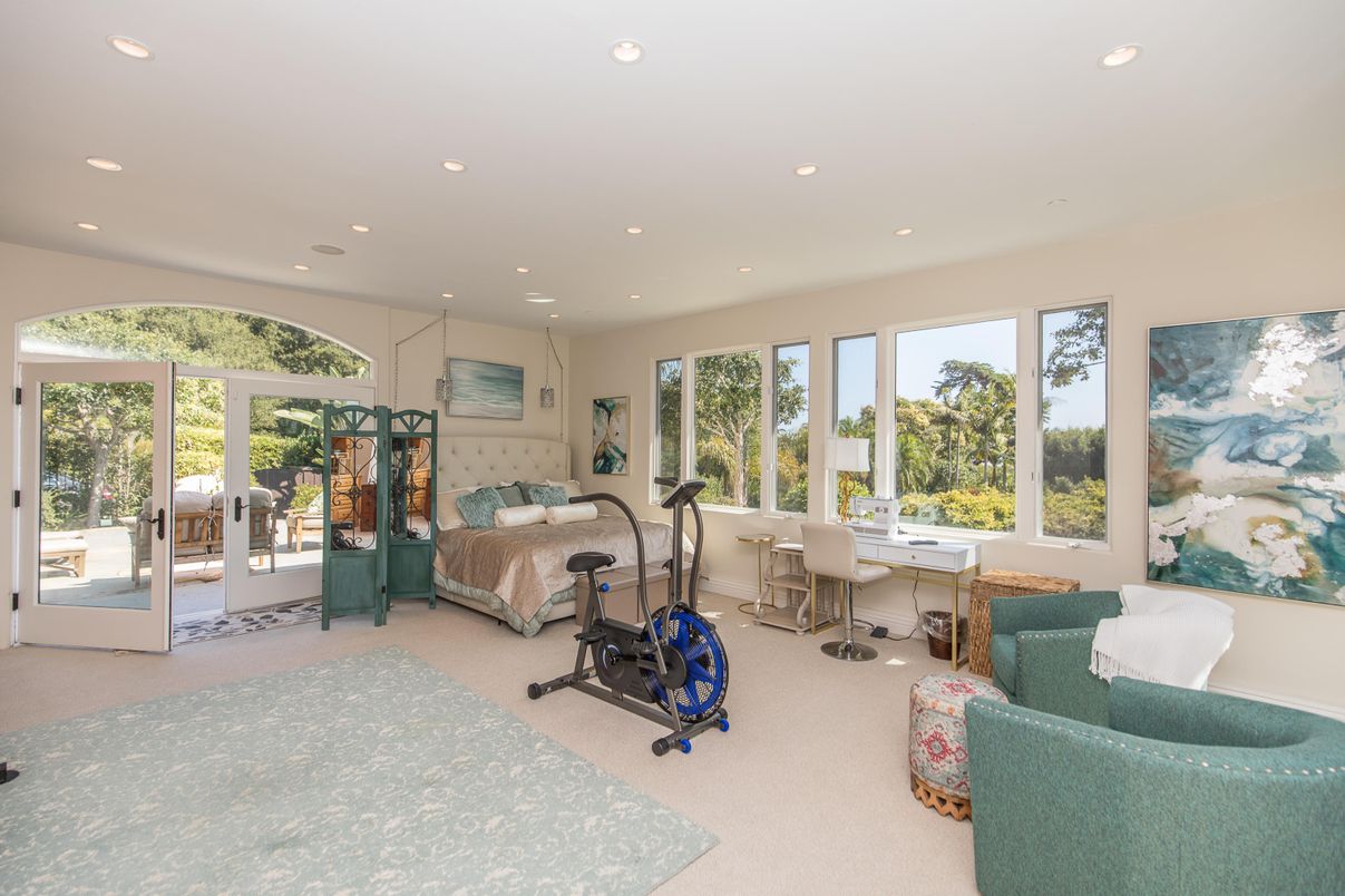 Fitness Equipment, Home Office, Interior, Recessed Lighting