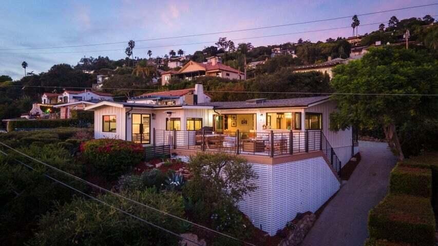 Backyard, Exterior, Facade, Mediterranean