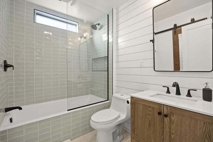 Bathroom, Glass Shower, Interior