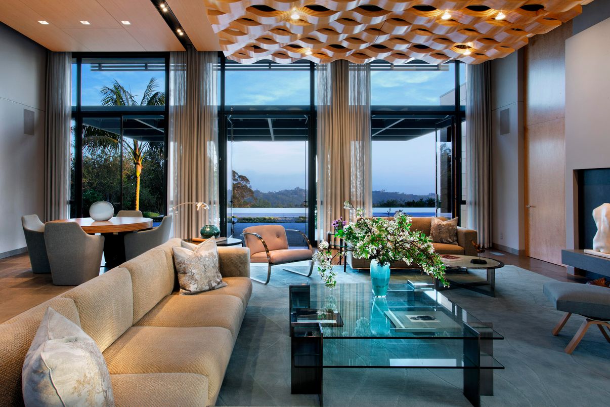 Interior, Living room, Recessed Lighting, Water