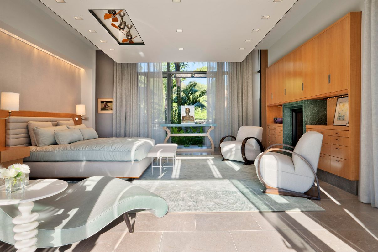 Fireplace, Interior, Living room, Recessed Lighting