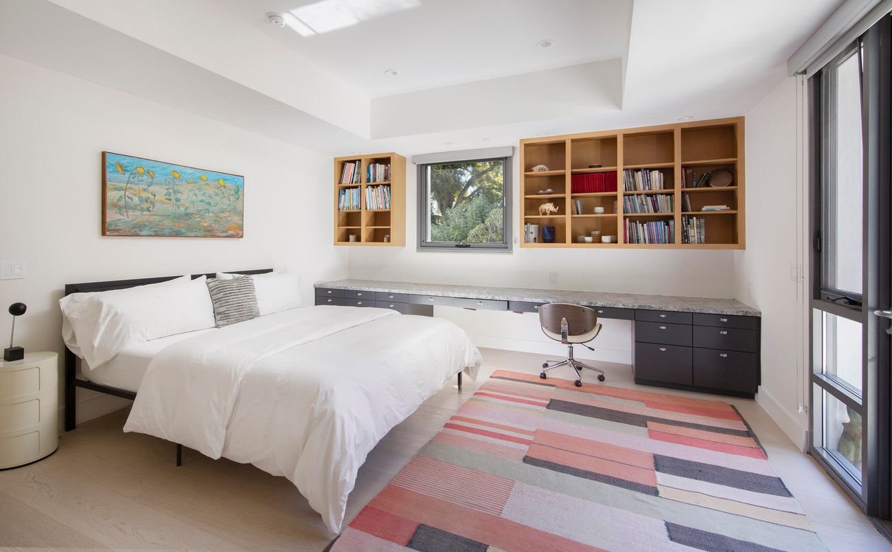 Bedroom, Home Office, Interior, Recessed Lighting