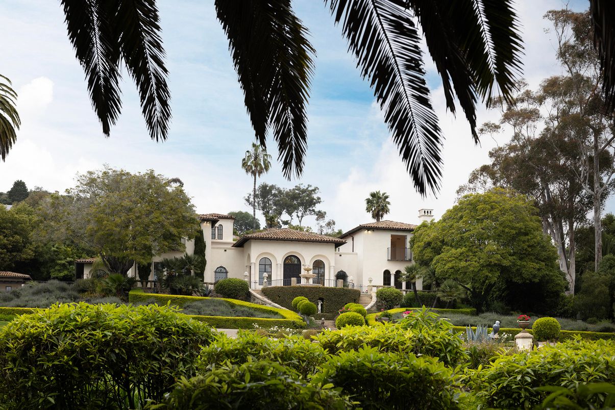 Backyard, Exterior, Facade, Spanish Mediterranean