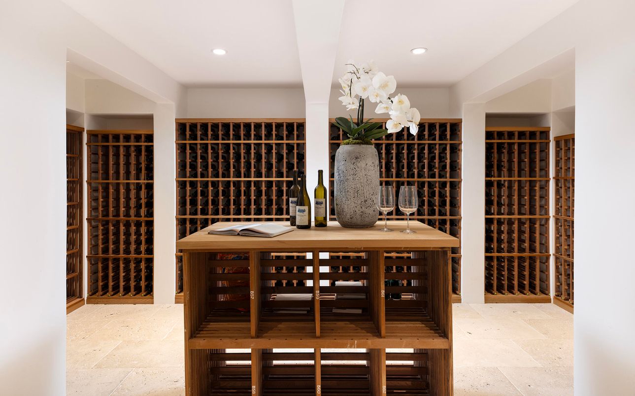 Interior, Recessed Lighting, Wine Storage