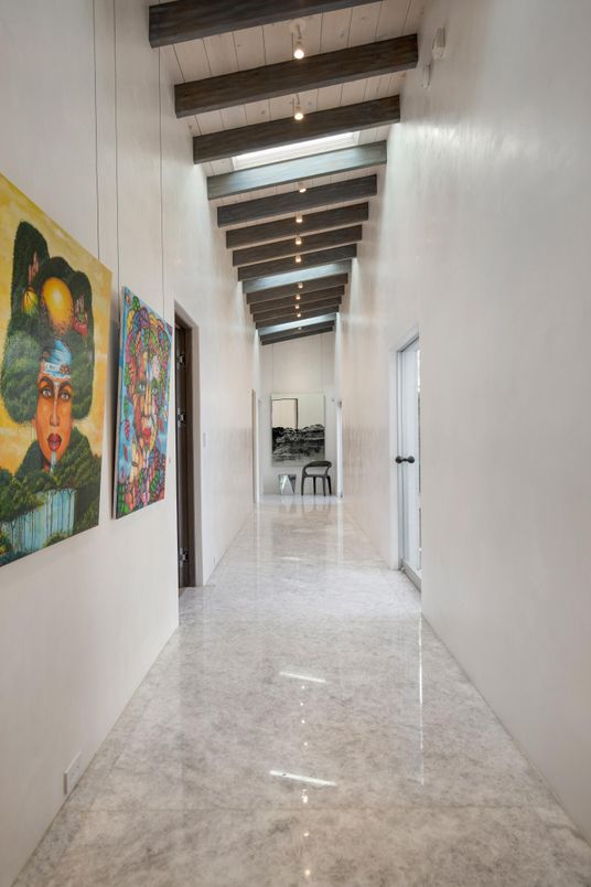 Interior, Wooden Beams