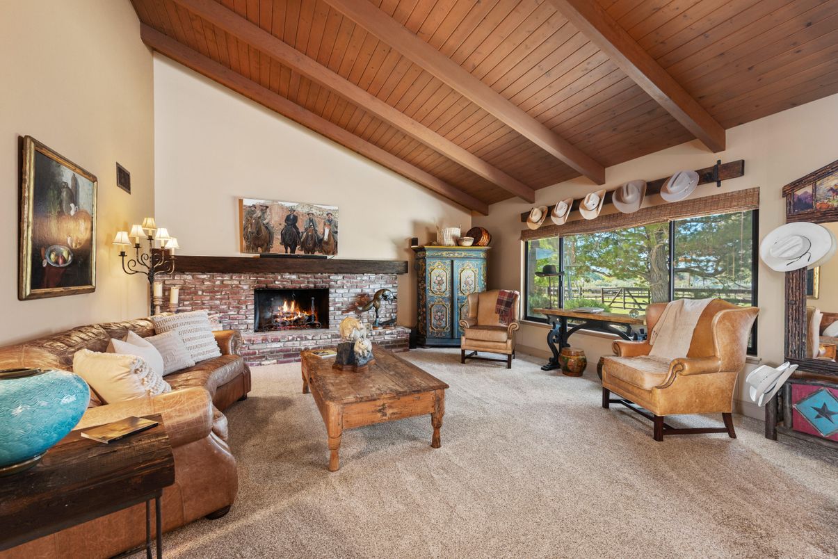 Fireplace, Interior, Living room, Wooden Beams, Wooden Ceilings