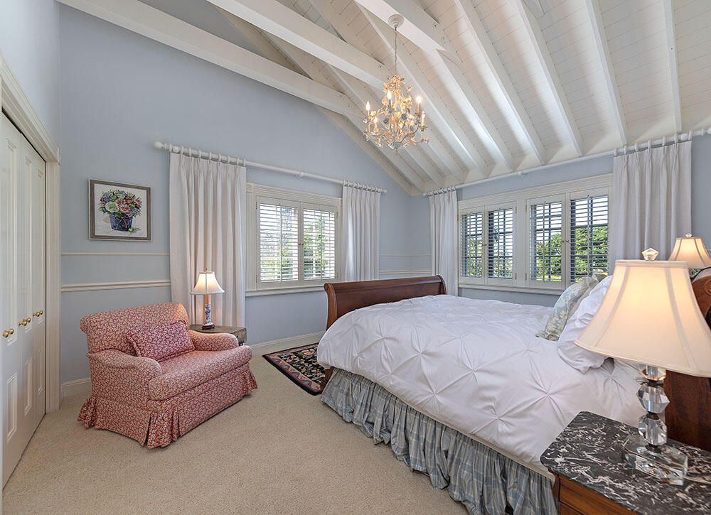 Bedroom, Chandelier, Interior