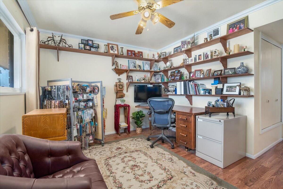 Home Office, Interior, Wood Texture Flooring