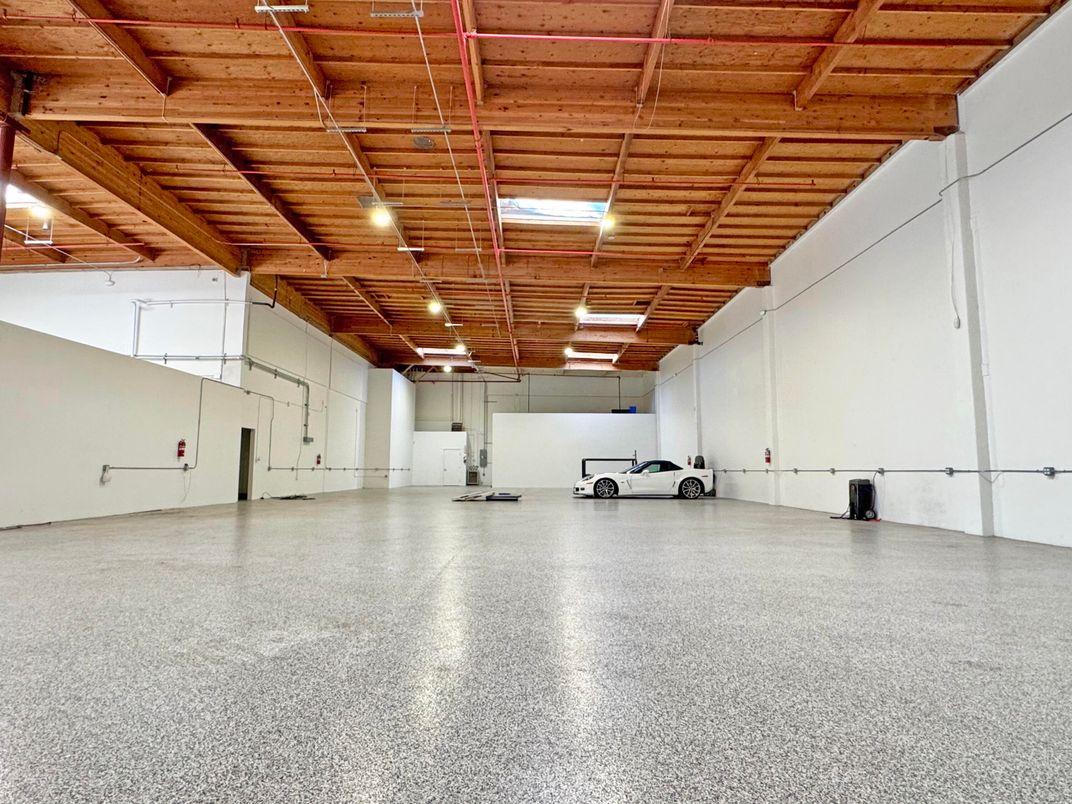 Garage, Interior, Wooden Beams, Wooden Ceilings