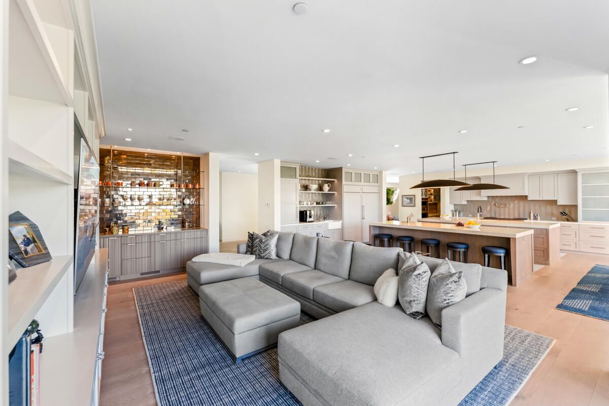 Interior, Kitchen, Living room, Pendant Lights, Recessed Lighting