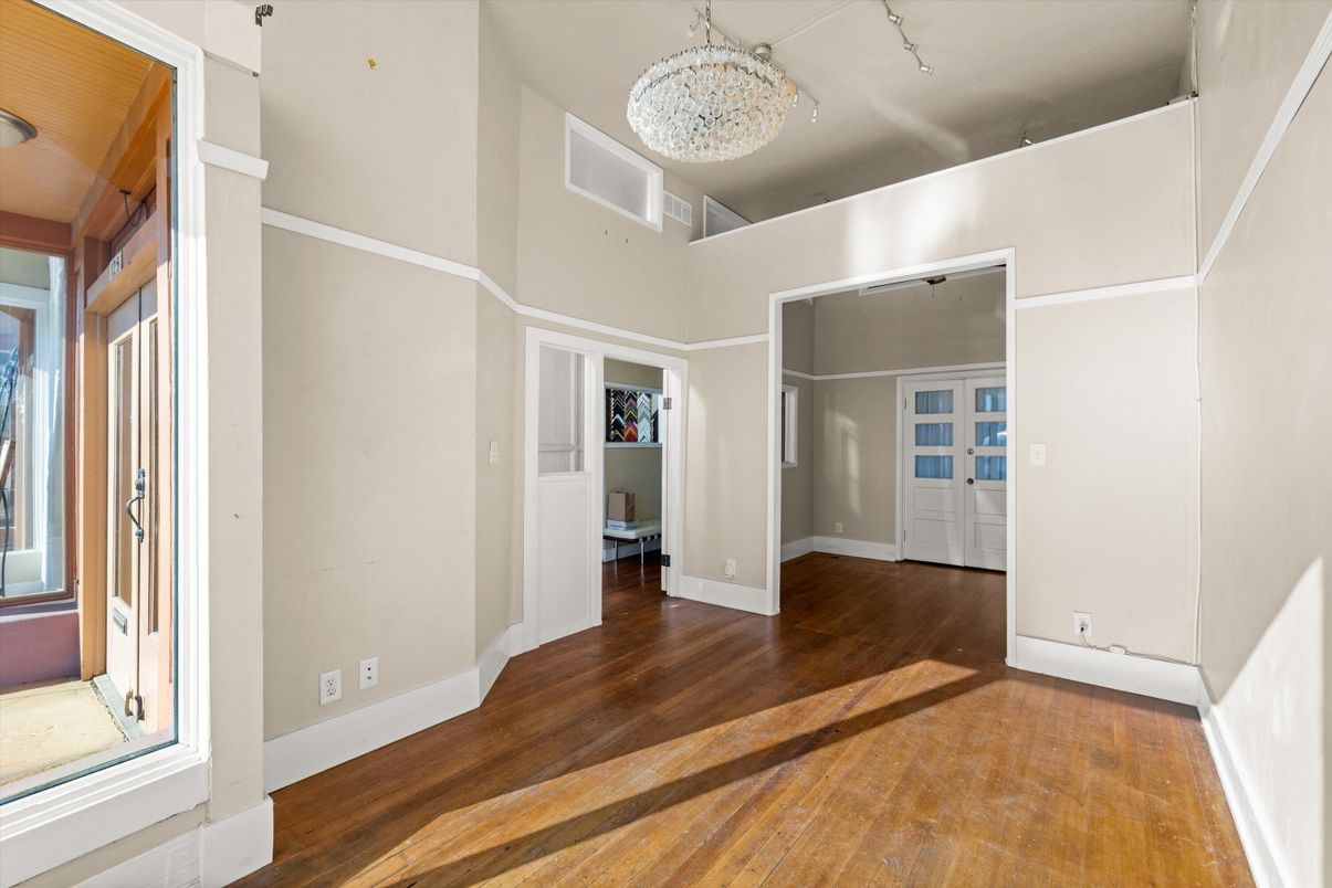 Empty room, Interior, Wood Texture Flooring