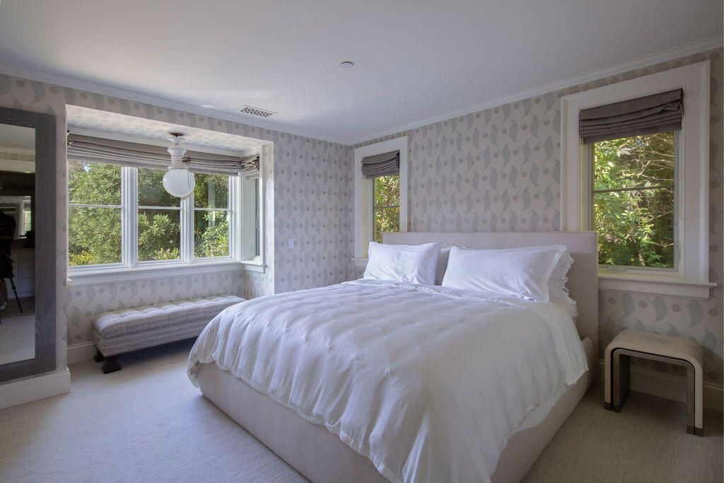 Bedroom, Interior, Pendant Lights