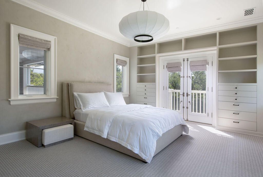 Bedroom, Interior, Pendant Lights