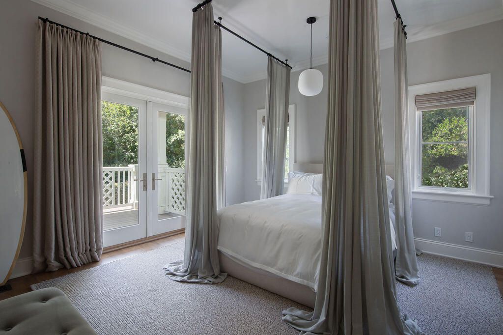 Bedroom, Interior, Pendant Lights