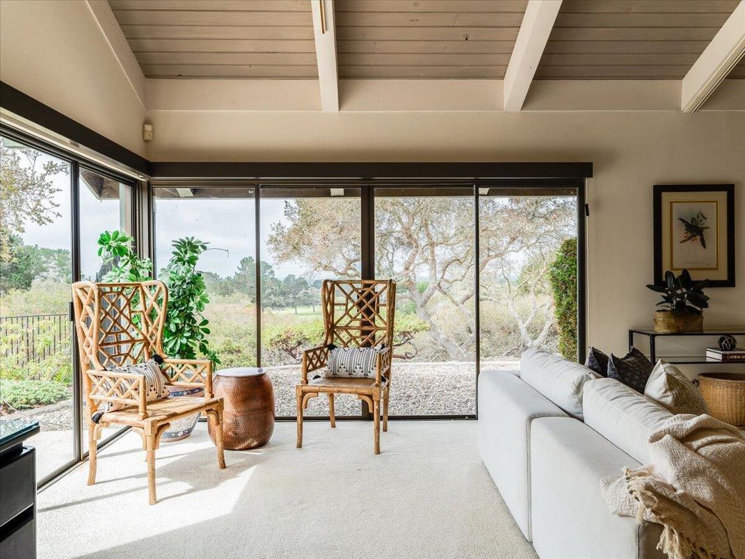 Interior, Living room, Sun Room, Wooden Ceilings
