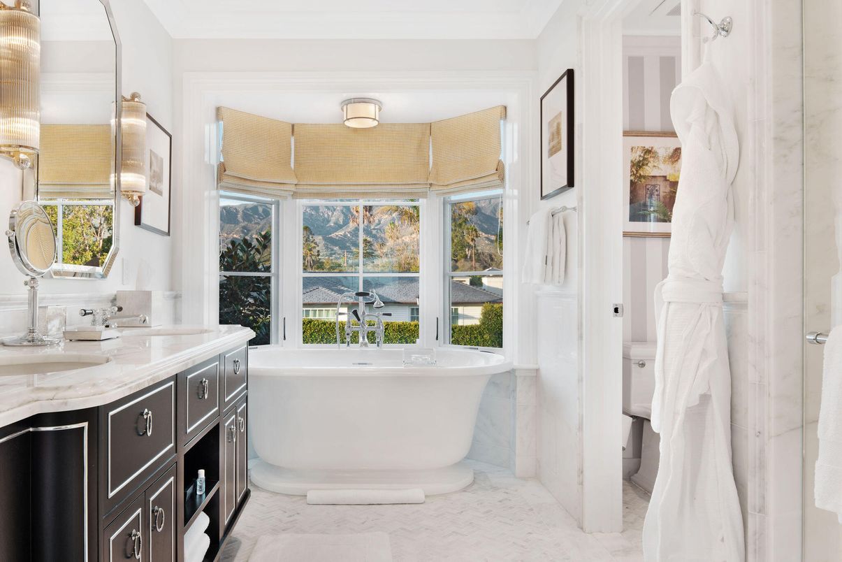 Bathroom, Free Standing Baths, Interior, Marble