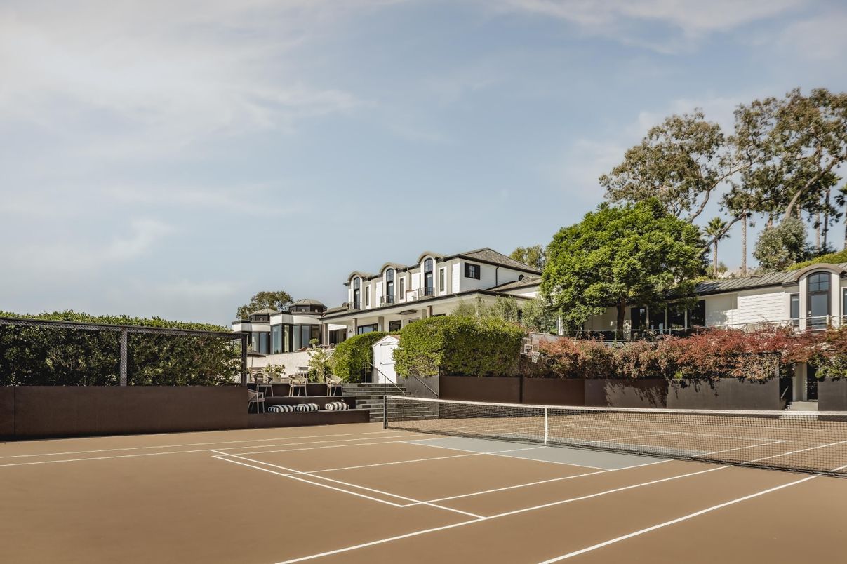 Exterior, Tennis Courts