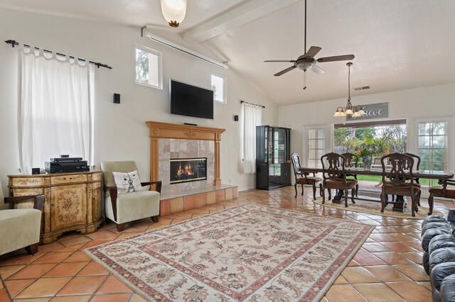 Chandelier, Dining room, Fireplace, Interior, Living room, Pendant Lights