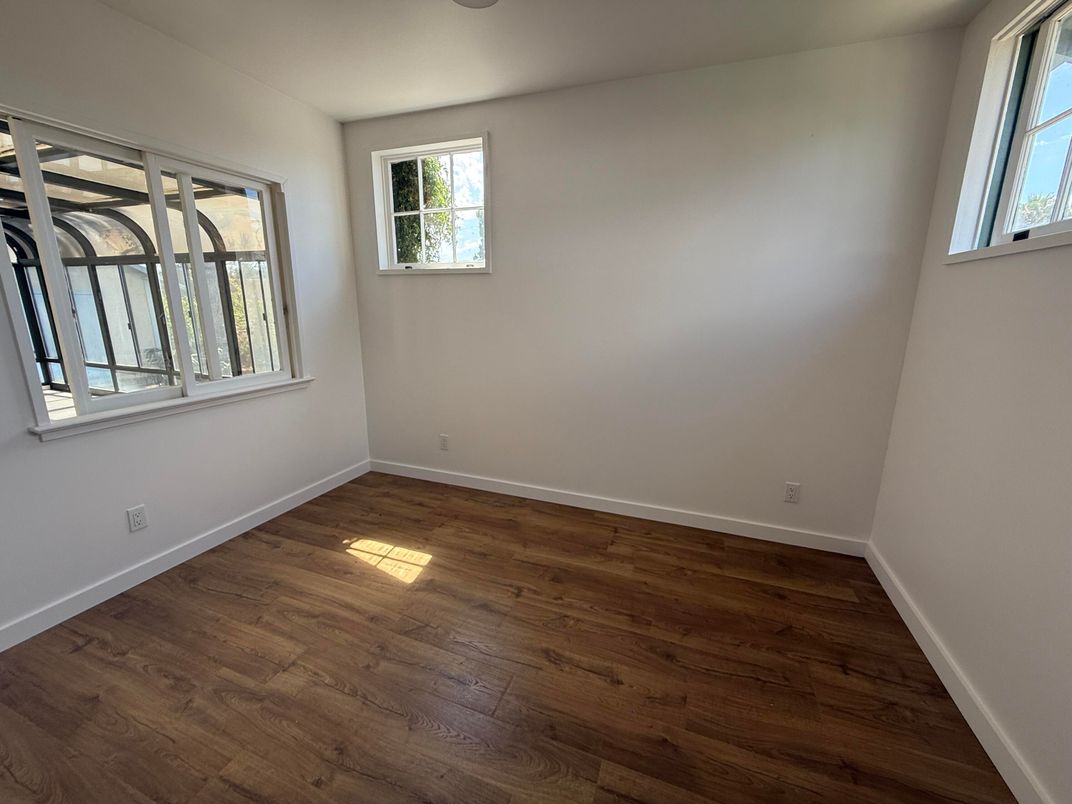 Empty room, Interior, Wood Texture Flooring