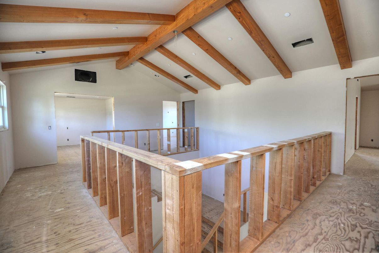 Interior, Recessed Lighting, Wooden Beams
