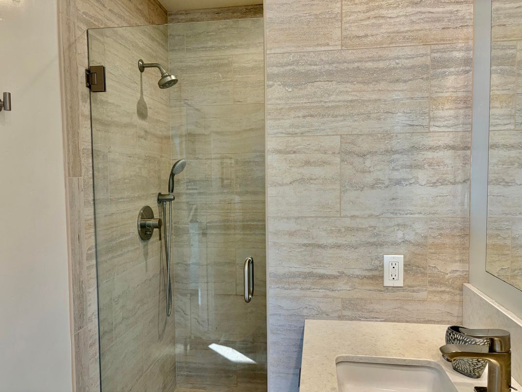 Bathroom, Glass Shower, Interior