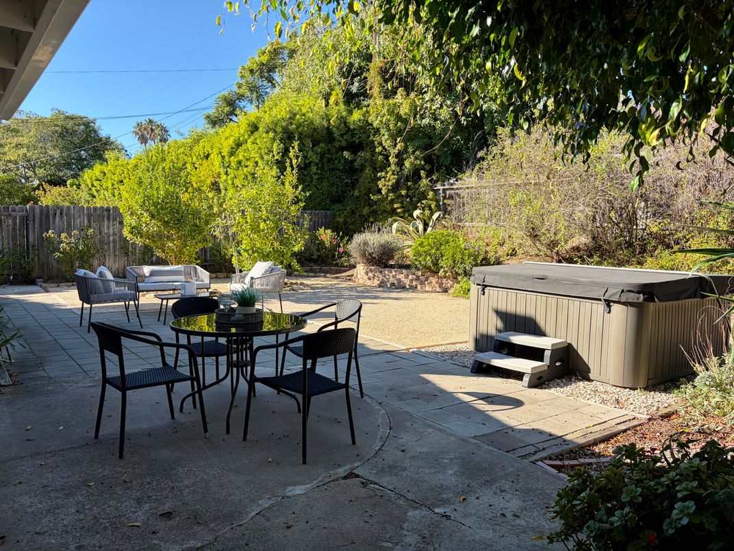 Backyard, Exterior, Hot Tub